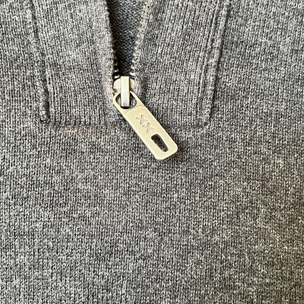 Mexx charcoal grey front half sweater - Picture 3 of 5